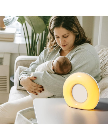 Máquina de Ruido Blanco DailyBody con 30 Sonidos y Luz Nocturna