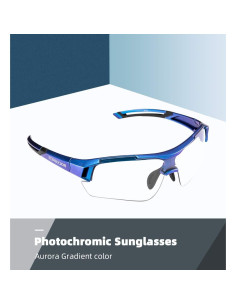 Gafas de sol ROCKBROS fotoquímicas UV para ciclismo 2