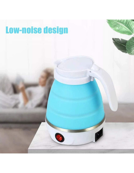 Hervidor Eléctrico Plegable UpdateClassic ZB-6 0.6L Azul