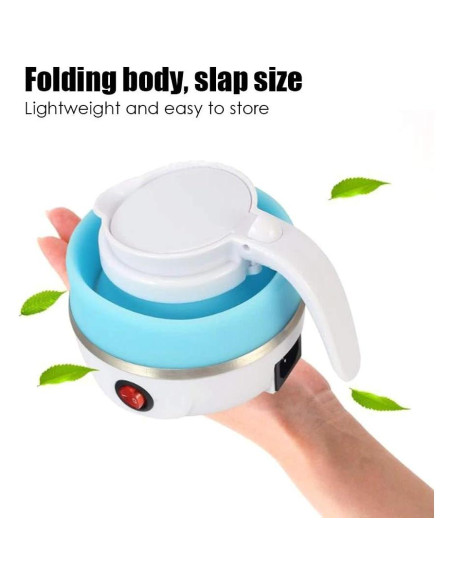 Hervidor Eléctrico Plegable UpdateClassic ZB-6 0.6L Azul