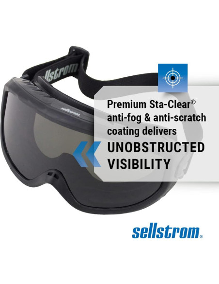 Gafas de Seguridad Sellstrom Odyssey II Anti-Niebla 20cm