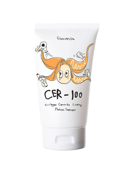 Tratamiento de Colágeno Ceramida Elizavecca 100 ml para Cabello