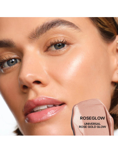 Duo Gel Brillante Roseglow Saie - Primer y Suero 28.35ml + 14.79ml