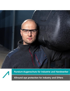 Gafas de Seguridad ACE Evo Antivaho para Trabajo y Airsoft 2