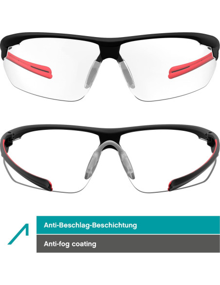 Gafas de Seguridad ACE Evo Antivaho para Trabajo y Airsoft