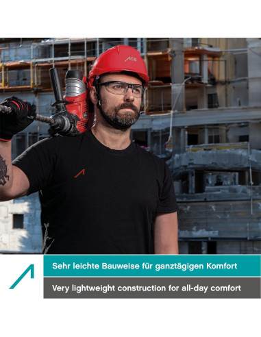 Gafas de Seguridad ACE Evo Antivaho para Trabajo y Airsoft