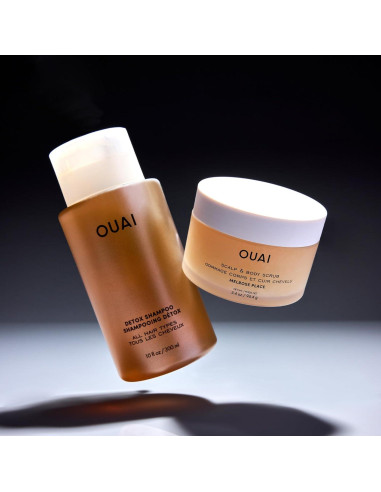 Kit de Cuidado del Cabello OUAI - Champú Detox y Exfoliante