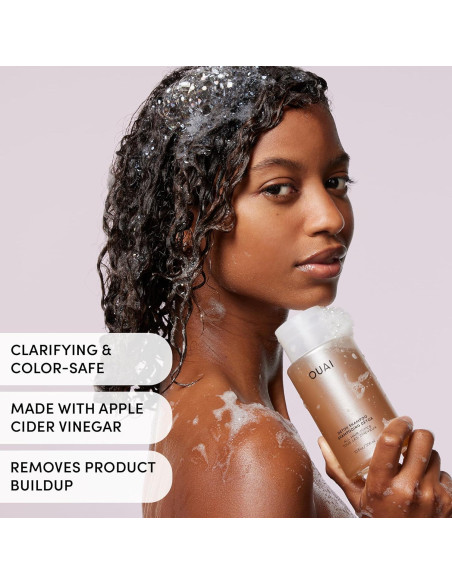 Kit de Cuidado del Cabello OUAI - Champú Detox y Exfoliante