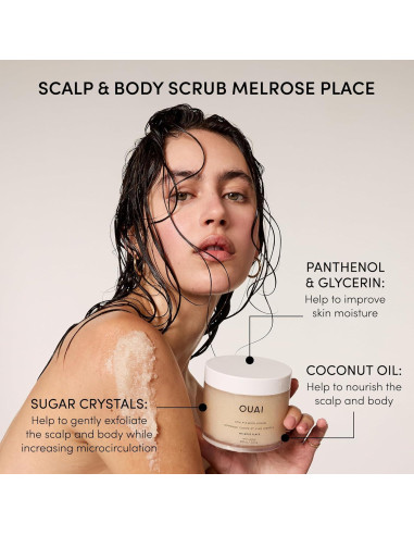 Kit de Cuidado del Cabello OUAI - Champú Detox y Exfoliante