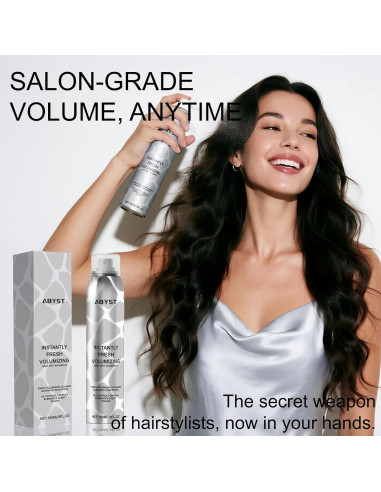Spray Champú Seco Voluminizador ABYST 142 ml - Sin Residuo