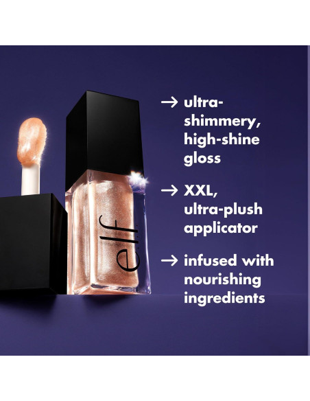 Aceite de Labios e.l.f. Glow Reviver 7.39 ml Crystal Baller