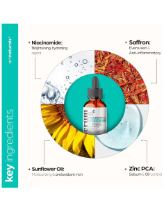 Suero Facial Artnaturals 10% Niacinamida y Zinc PCA 30 g 2