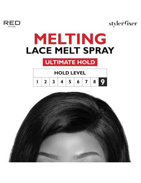 Spray Fijador RED By Kiss 80 ml para Pelucas de Encaje Frontal