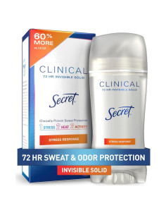 Desodorante Antitranspirante Clínico Secret 73.71 g - 72 Horas