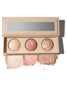 Paleta de Trío Horneado Lift-n-Glow Laura Geller - Iluminador, Rubor, Bronceador