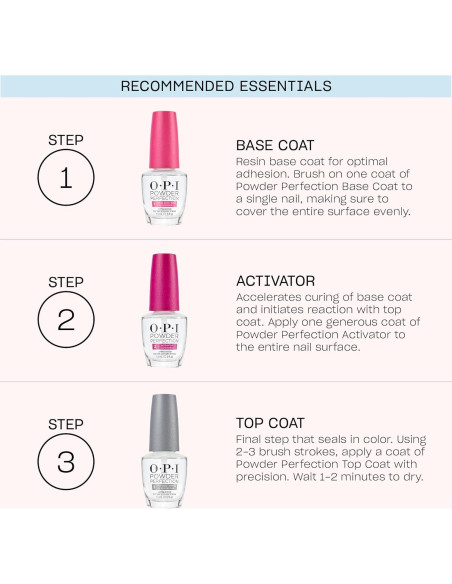 Polvo de Uñas OPI Powder Perfection Rosa Suave 42g