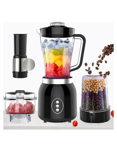 Mezclador YPCOO 800W 4 en 1 con Jarras de 1.8L y 0.6L