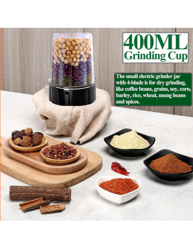 Mezclador YPCOO 800W 4 en 1 con Jarras de 1.8L y 0.6L