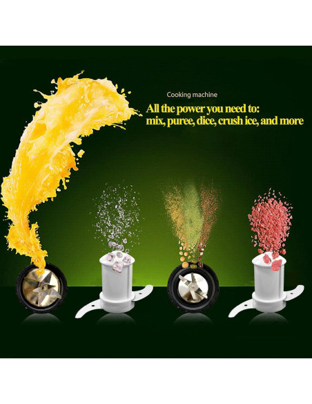 Mezclador YPCOO 800W 4 en 1 con Jarras de 1.8L y 0.6L