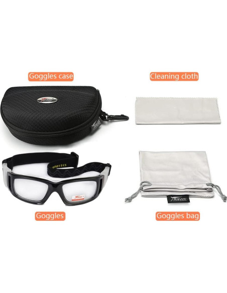 Gafas de seguridad deportivas PELLOR para fútbol y ciclismo