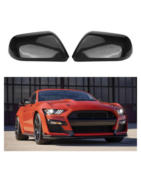 Cubiertas de Espejo Sportuli Fibra de Carbono Ford Mustang 2015-2024