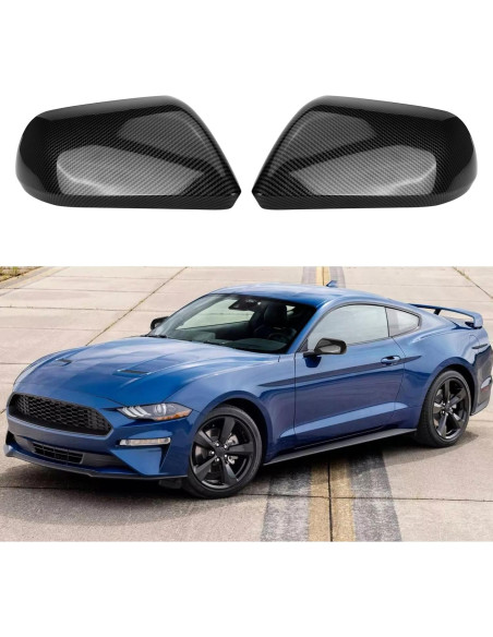 Cubiertas de Espejo Sportuli Fibra de Carbono Ford Mustang 2015-2024