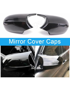 Cubiertas de Espejo Lateral BMW E90 E91 E92 E93 Fibra de Carbono 2