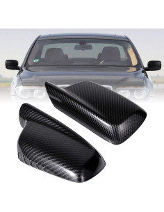 Cubiertas de Espejo Lateral Astra Depot Fibra de Carbono BMW E46 E65 E66 E67 2