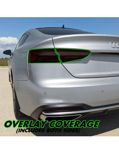 Vinilo Pre-Cortado SlickMod 20% Ahumado para Luz Trasera Audi A5 S5 RS5 2020-2024 2