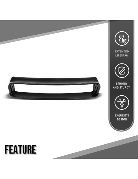 Alerón Trasero G-PLUS para BMW Serie 3 E36 1992-1998 Negro