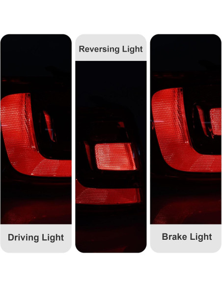 Luces Traseras Exteriores CONLLCON para Volkswagen Jetta 2011-2018