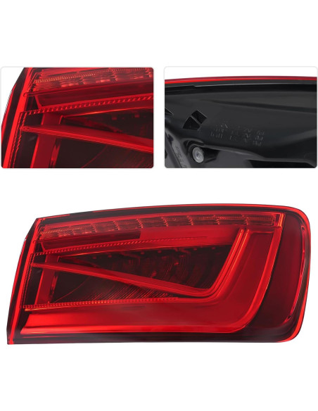Luz Trasera LED Derecha Audi A3 2015-2016 Reemplazo Directo
