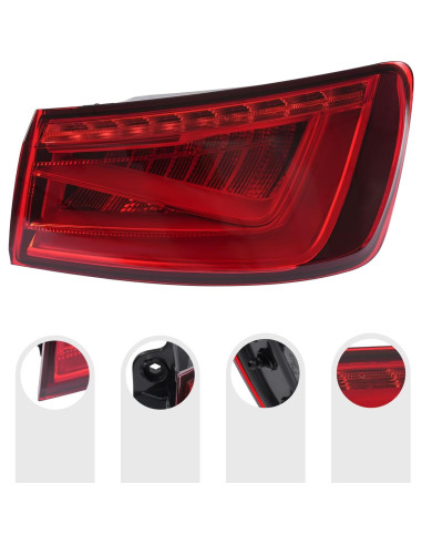 Luz Trasera LED Derecha Audi A3 2015-2016 Reemplazo Directo