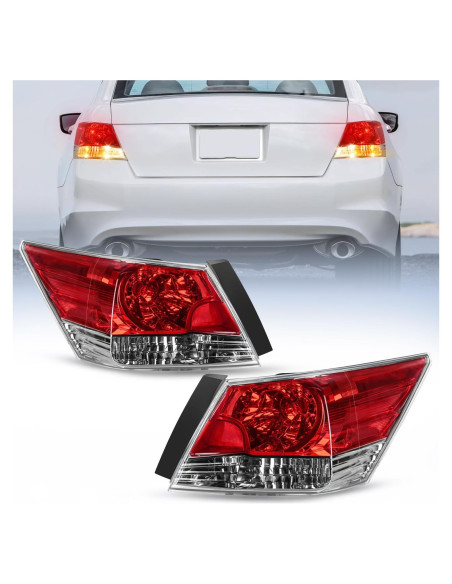 Luces Traseras Nilight para Honda Accord 2008-2012 - Impermeables