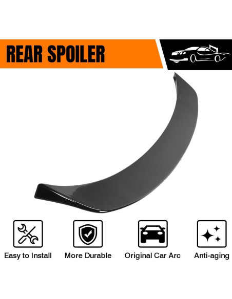 Spoiler de Maletero MODILOVER para Audi Q5/SQ5 2018-2025 Negro