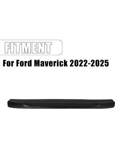 Alerón Trasero Deportivo PFRREOR para Ford Maverick 2022-2025 ABS Negro Mate