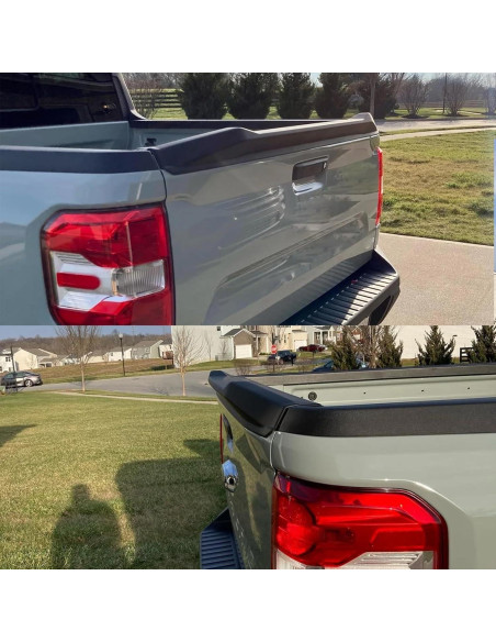 Alerón Trasero Deportivo PFRREOR para Ford Maverick 2022-2025 ABS Negro Mate