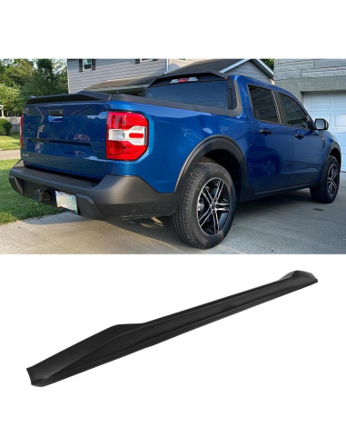 Alerón Trasero Deportivo PFRREOR para Ford Maverick 2022-2025 ABS Negro Mate