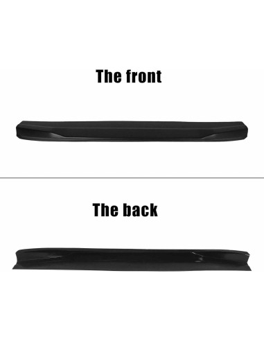 Alerón Trasero Deportivo PFRREOR para Ford Maverick 2022-2025 ABS Negro Mate