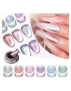 Esmalte de Uñas en Gel Efecto Ojo de Gato Beetles 8.5ml