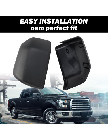 Tapa de Espejo Derecho MOFOAP para Ford F150 2015-2020 Negro