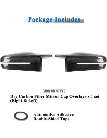 Cubiertas de Espejo de Fibra de Carbono AeroBon para BMW M3 M4 M2 2021-2026