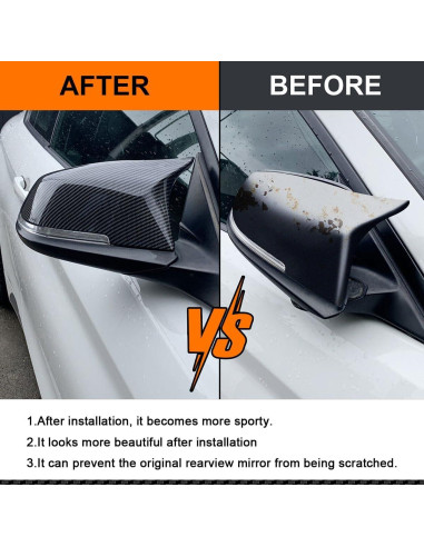 Cubiertas de Espejo Retrovisor Lateral XGKH para BMW F20 F30