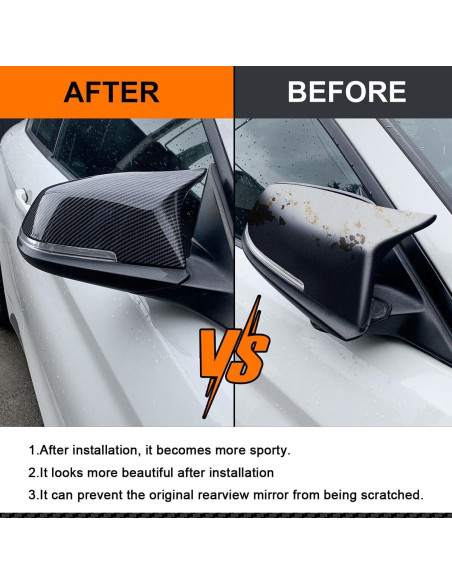 Cubiertas de Espejo Retrovisor Lateral XGKH para BMW F20 F30