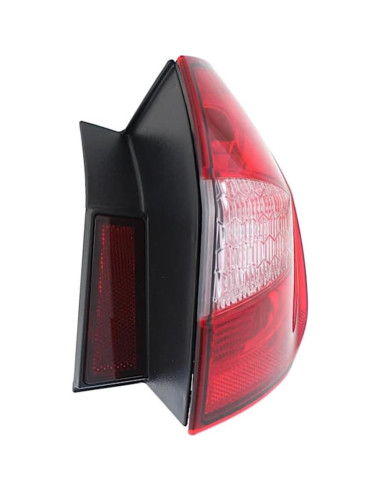 Luces Traseras KarParts360 Ford Fiesta 2011-2013 Par Rojo Claro