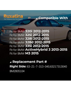 Luz Trasera Lado Derecho Buxatina para BMW Serie 3 2012-2015 2