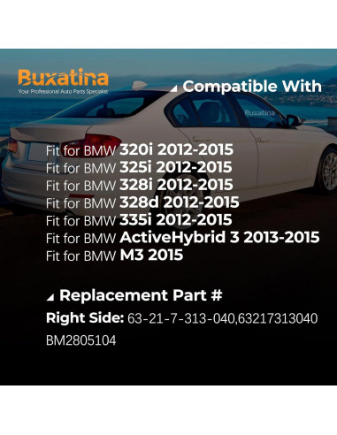 Luz Trasera Lado Derecho Buxatina para BMW Serie 3 2012-2015