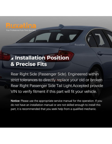 Luz Trasera Lado Derecho Buxatina para BMW Serie 3 2012-2015