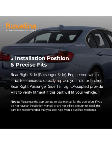 Luz Trasera Lado Derecho Buxatina para BMW Serie 3 2012-2015