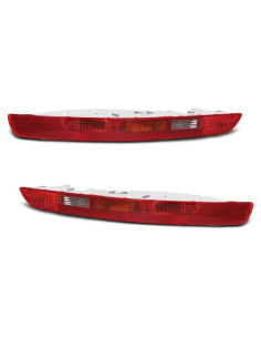 Luces Traseras DOTCOM para Audi Q5 2009-2016, Lente Rojo, 2PCS